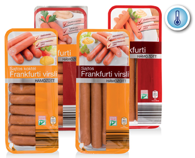 ALDI Hámozott Koktél Frankfurti virsli 400g